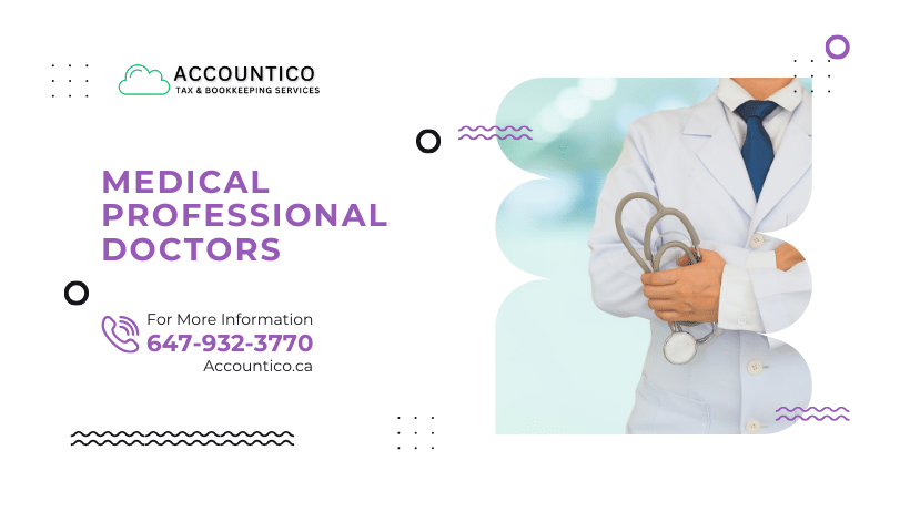 bookkeeping and accounting for medical professional doctors